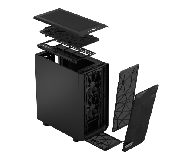 FRACTAL DESIGN Meshify 2 Compact Black Solid FD-C-MES2C-01 - 630239 - zdjęcie 8